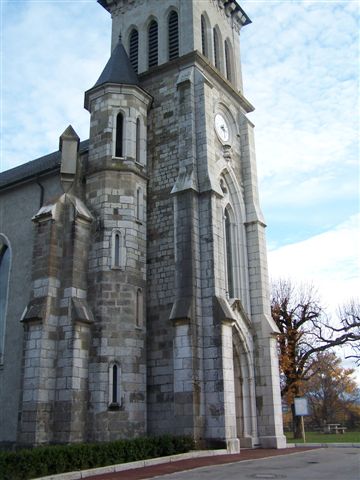 nettoyage de l'Eglise de Fillinges, Haute-Savoie